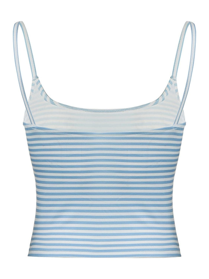 The802Gypsy shirts and tops/Tank Tops GYPSY-Devine-Striped Scoop Neck Cami