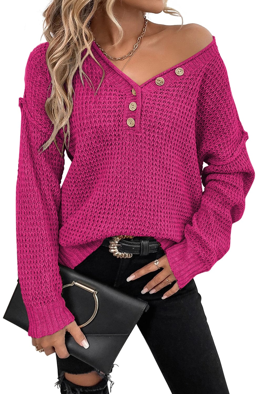 The802Gypsy  shirts and tops TRAVELING GYPSY-Casual Knit Top