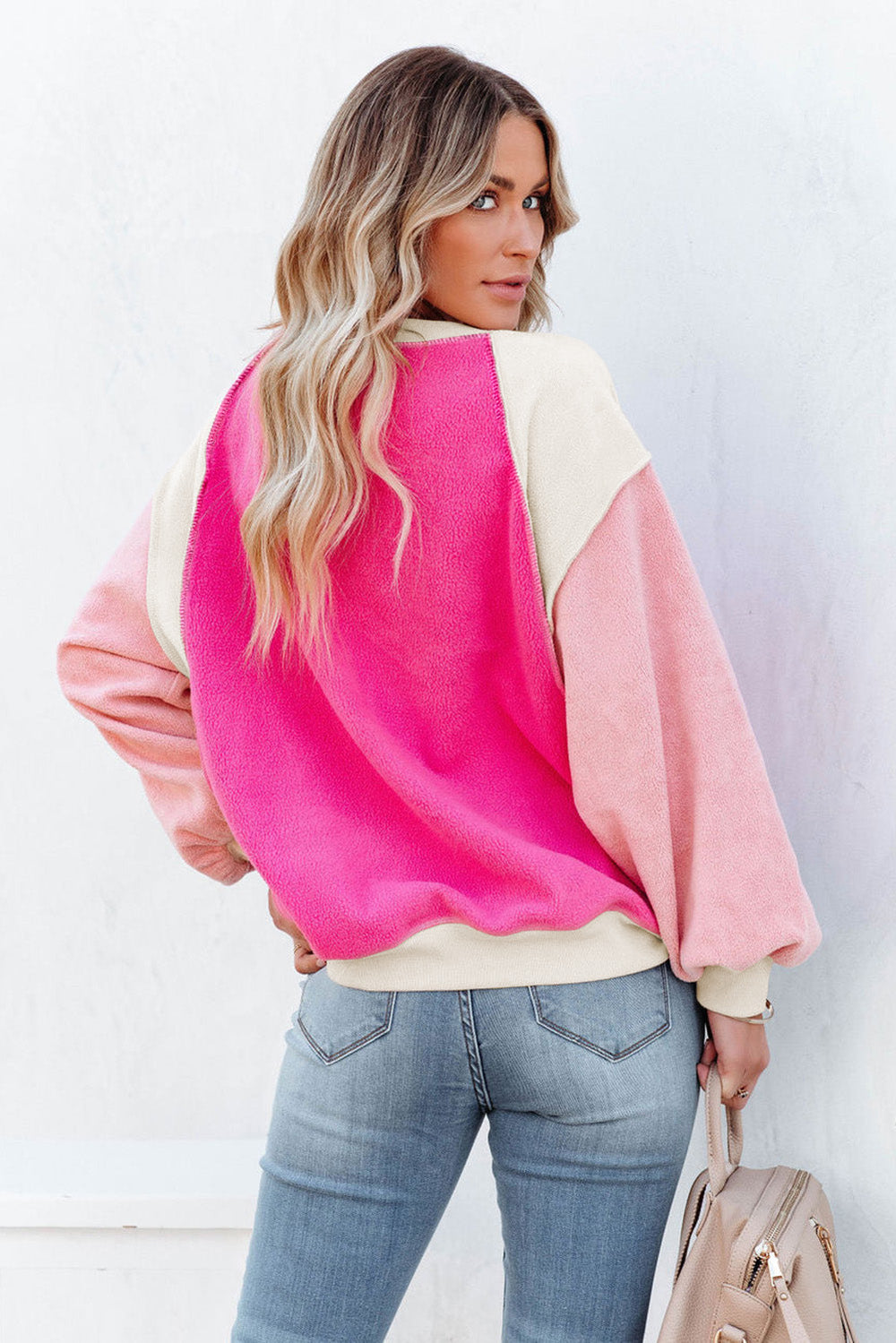 The802Gypsy  shirts and tops TRAVELING GYPSY-Long Sleeve Pullover Fleece Sweatshirt
