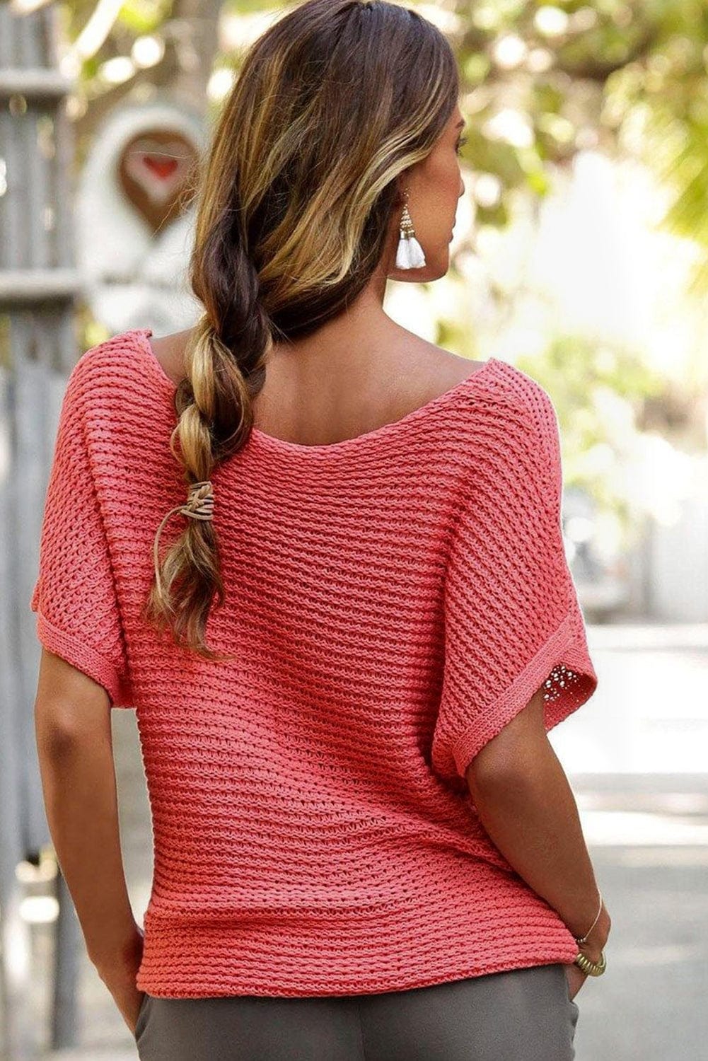 The802Gypsy  shirts and tops TRAVELING GYPSY- Loose Knit Sweater Top