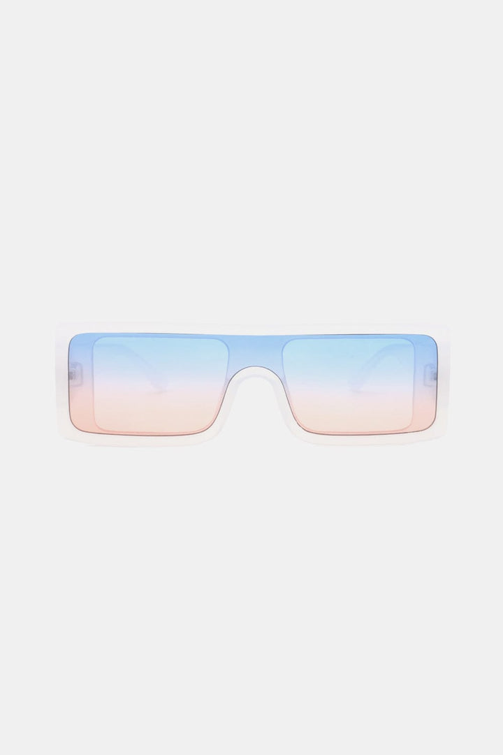 The802Gypsy sunglasses White / One Size GYPSY-Polycarbonate Frame Rectangle Sunglasses