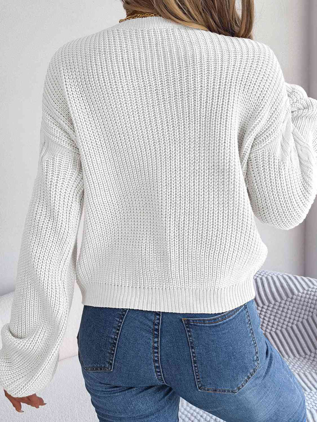The802Gypsy sweater GYPSY-Cable Knit Sweater