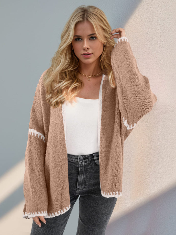 The802Gypsy Sweaters & Cardigans/Cardigans GYPSY-Double Take-Contrast Cardigan