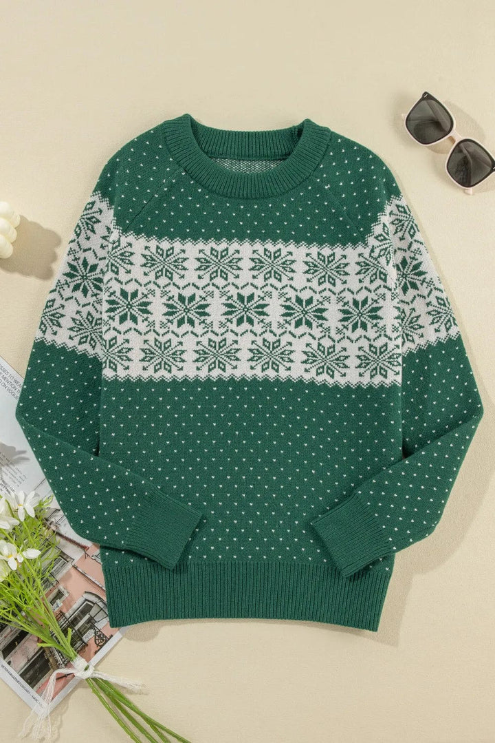 The802Gypsy Sweaters & Cardigans/Cardigans GYPSY-Green Holiday Inspired Sweater