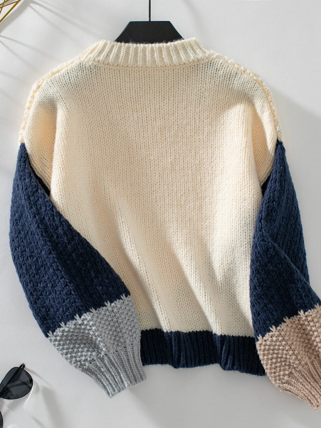 The802Gypsy Sweaters & Cardigans/Sweater GYPSY-Soft Color Block Sweater