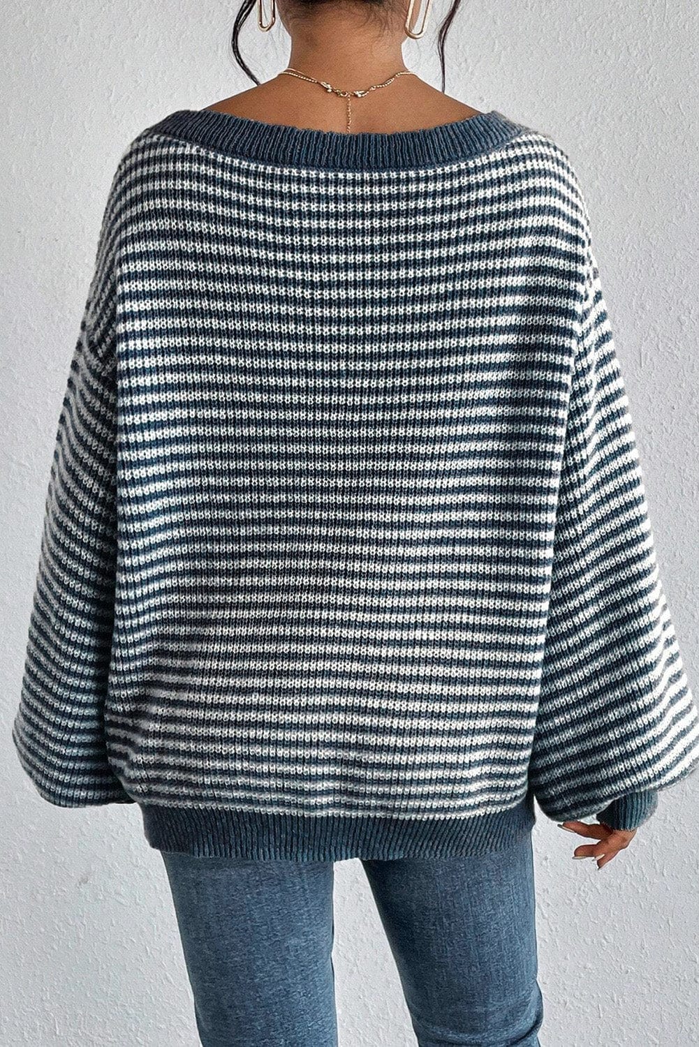 The802Gypsy  Sweaters & Cardigans/Sweaters TRAVELING GYPSY-Drop Shoulder Cozy Sweater