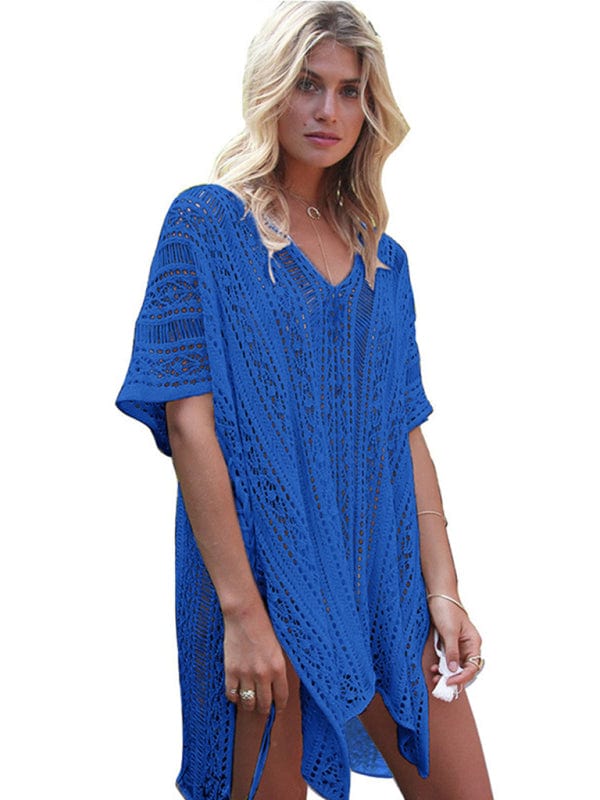 The802Gypsy Swimwear/Beach Cover-ups Blue / FREESIZE GYPSY GIRL-Extra Beach Vibes