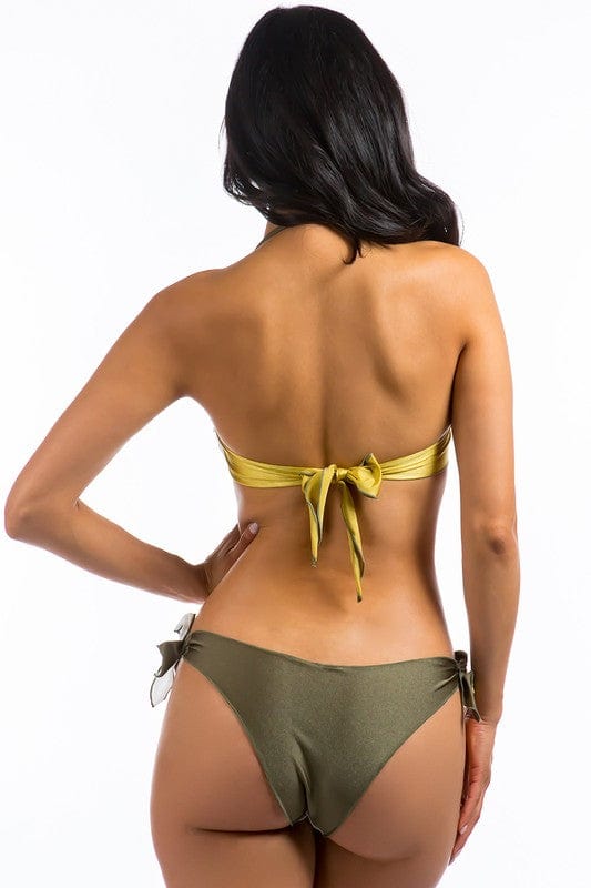 The802Gypsy Swimwear/Bikinis ❤️GYPSY FOX-Mermaid Swimwear-Bandeau Top Bikini With Adjustable Straps