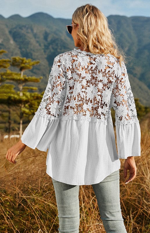 The802Gypsy Tops/Blouses & Shirts GYPSY GIRL-Pullover Chiffon Blouse