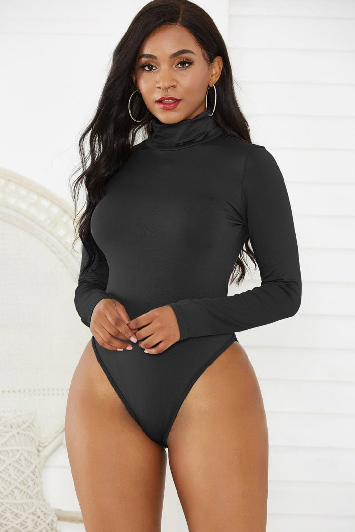 The802Gypsy Tops/Bodysuits Black / S GYPSY-Turtleneck Long Sleeve Bodysuit ⏹️