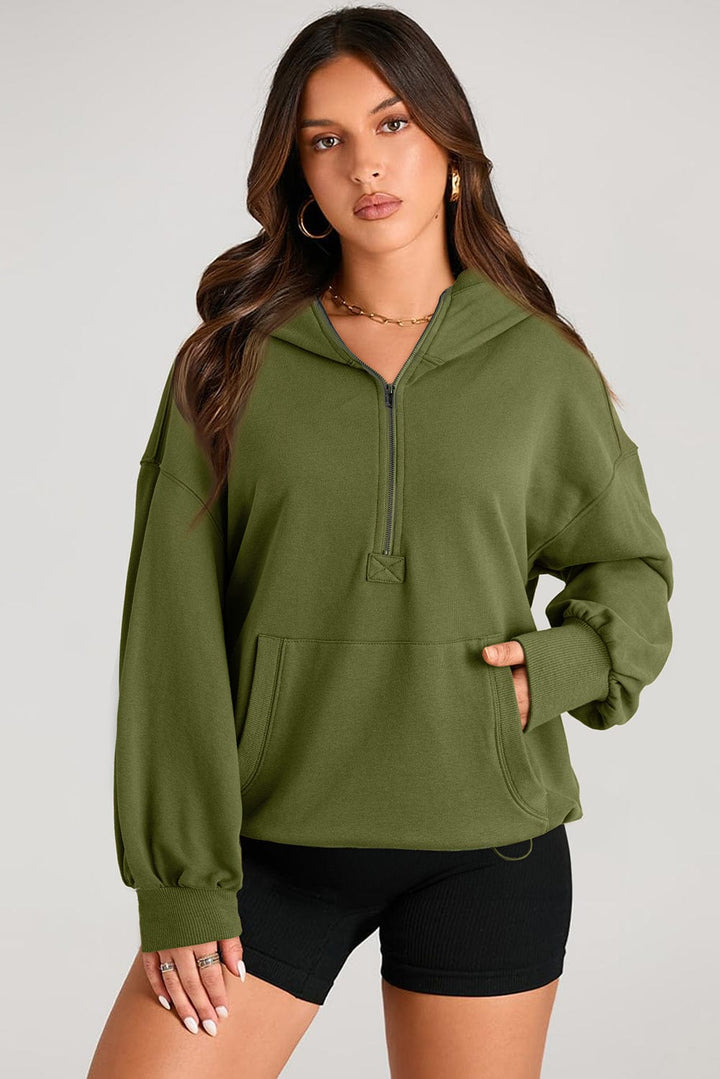 the802gypsy TOPS/HOODIES Army Green / S GYPSY-Pocketed Hoodie