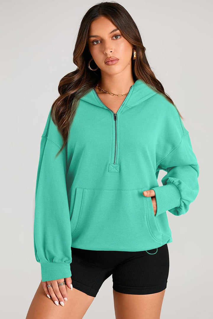 the802gypsy TOPS/HOODIES Turquoise / S GYPSY-Pocketed Hoodie