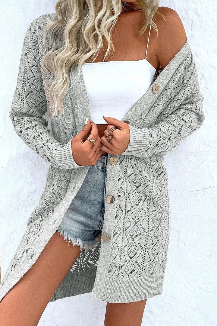 The802Gypsy Tops/sweater GYPSY-Button Down Cardigan