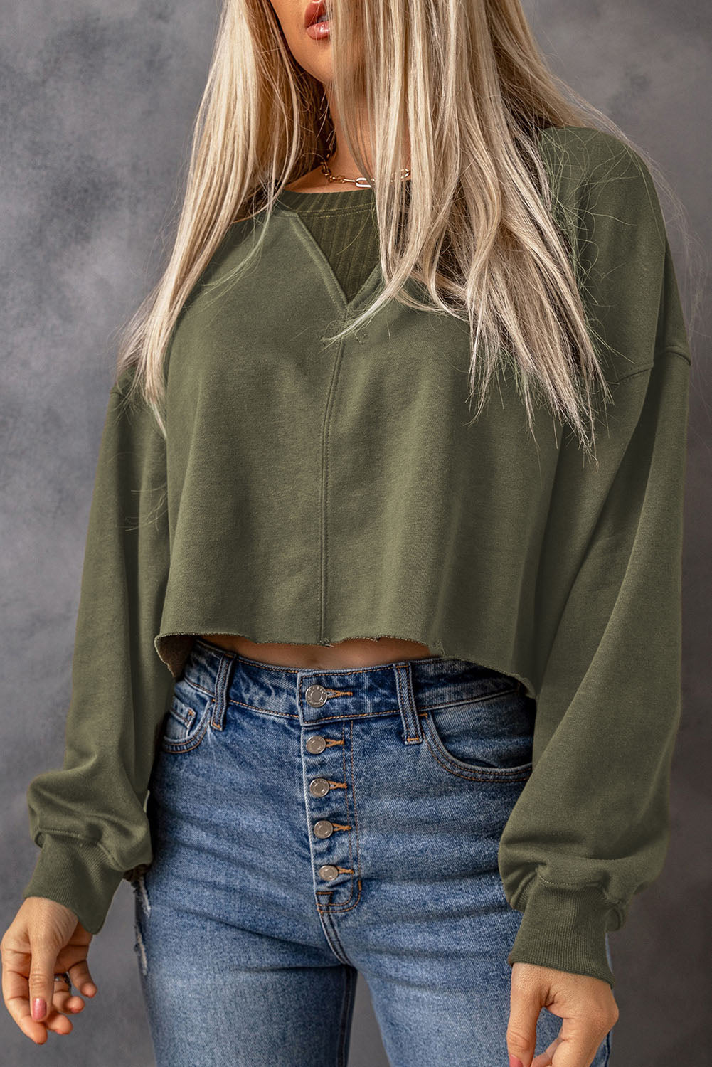 The802Gypsy  Tops Traveling Gypsy Dylan Cropped Sweatshirt