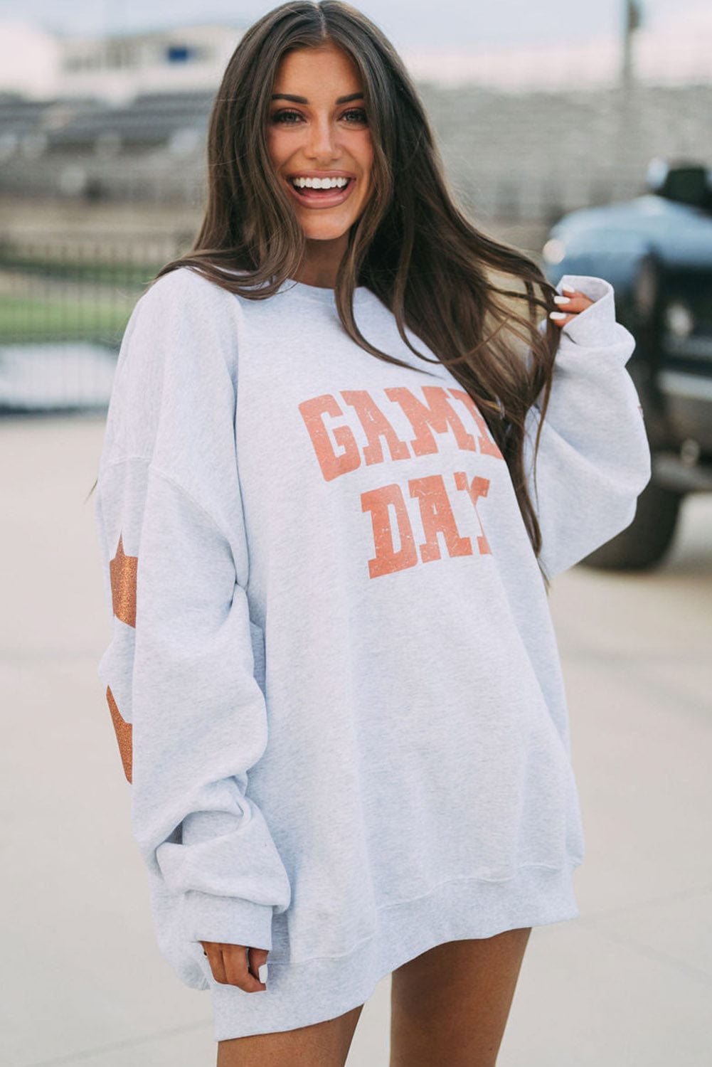 The802Gypsy  Tops Traveling Gypsy Jake Game Day Graphic Sweatshirt