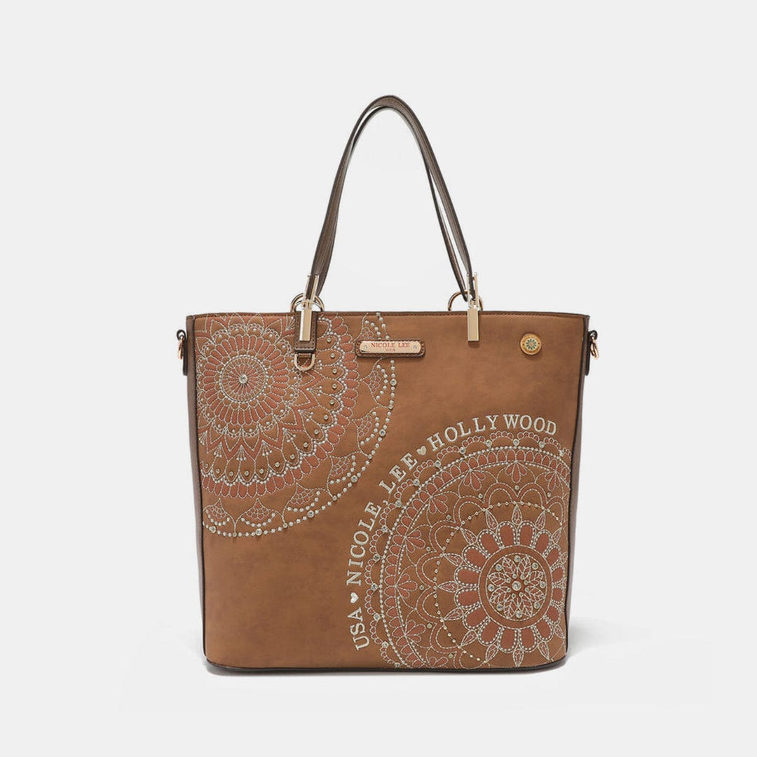 The802Gypsy-TRENDSI Handbags, Wallets & Cases Brown / One Size ❤️GYPSY-Nicole Lee USA-Trendy Women's Handbag - Stylish Leather Tote