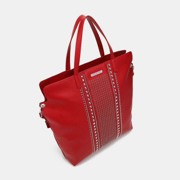 The802Gypsy-TRENDSI Handbags, Wallets & Cases ❤️GYPSY-Nicole Lee USA-Studded Large Tote Bag