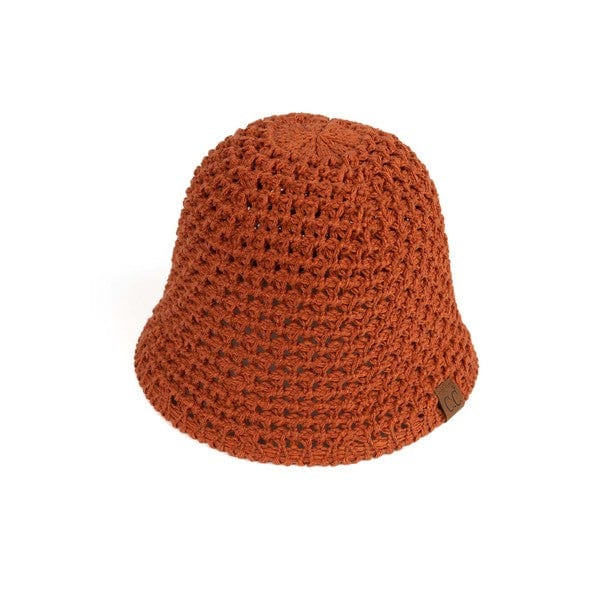 The802Gypsy women's hats Beige / OS ❤️GYPSY FOX-CC Crochet Foldable Bucket Hat