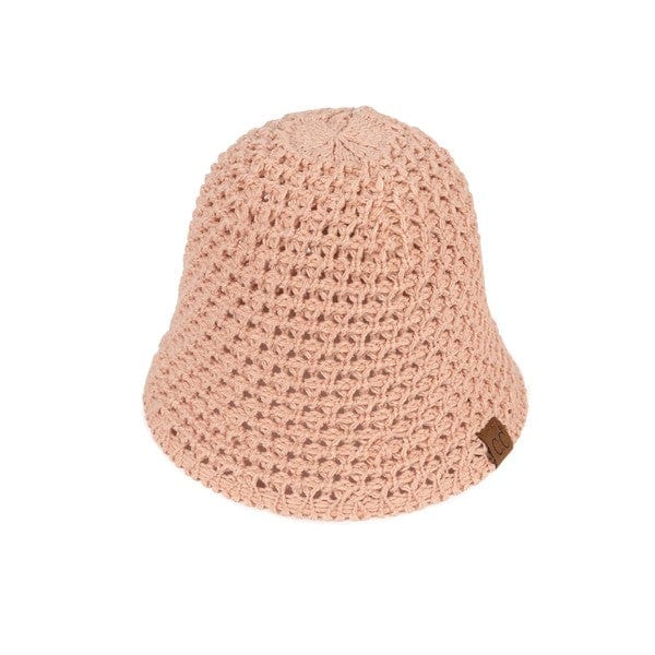 The802Gypsy women's hats Rose / OS ❤️GYPSY FOX-CC Crochet Foldable Bucket Hat