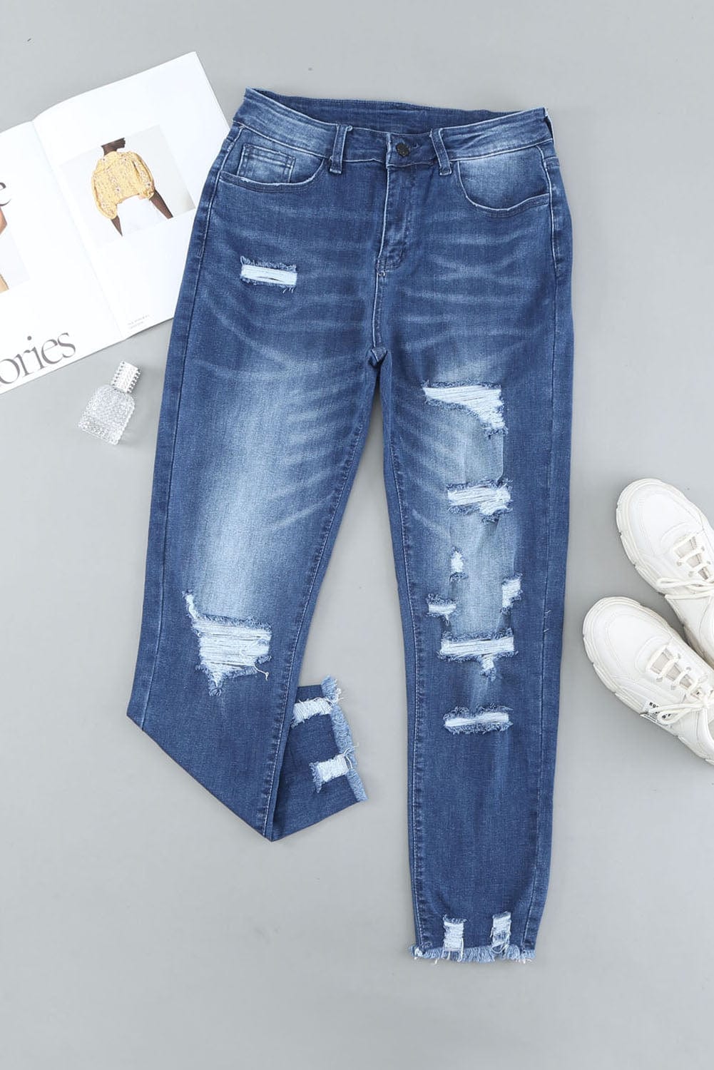 The802Gypsy  Women's Jeans Traveling Gypsy Boyfriend Denim Pants