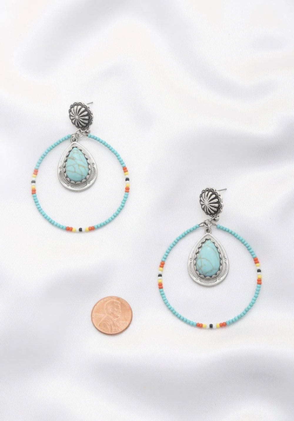 The802Gypsy  Women's jewelry Turquoise ❤Gypsy Love-Rodeo western style stone earring