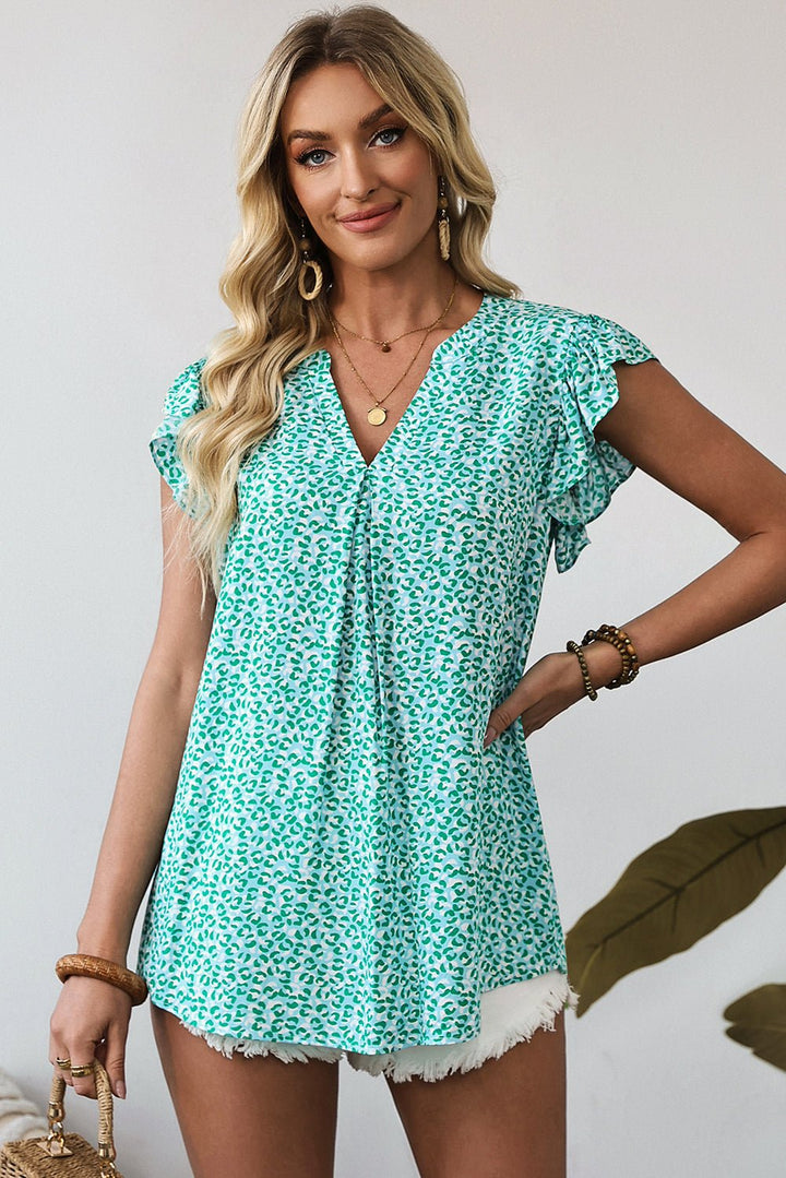 Green Tops/Blouses & Shirts with S