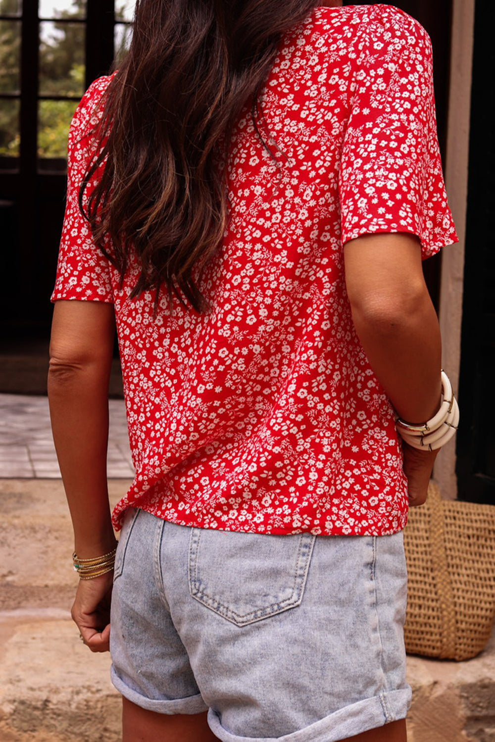 Red Tops/Blouses & Shirts with S
