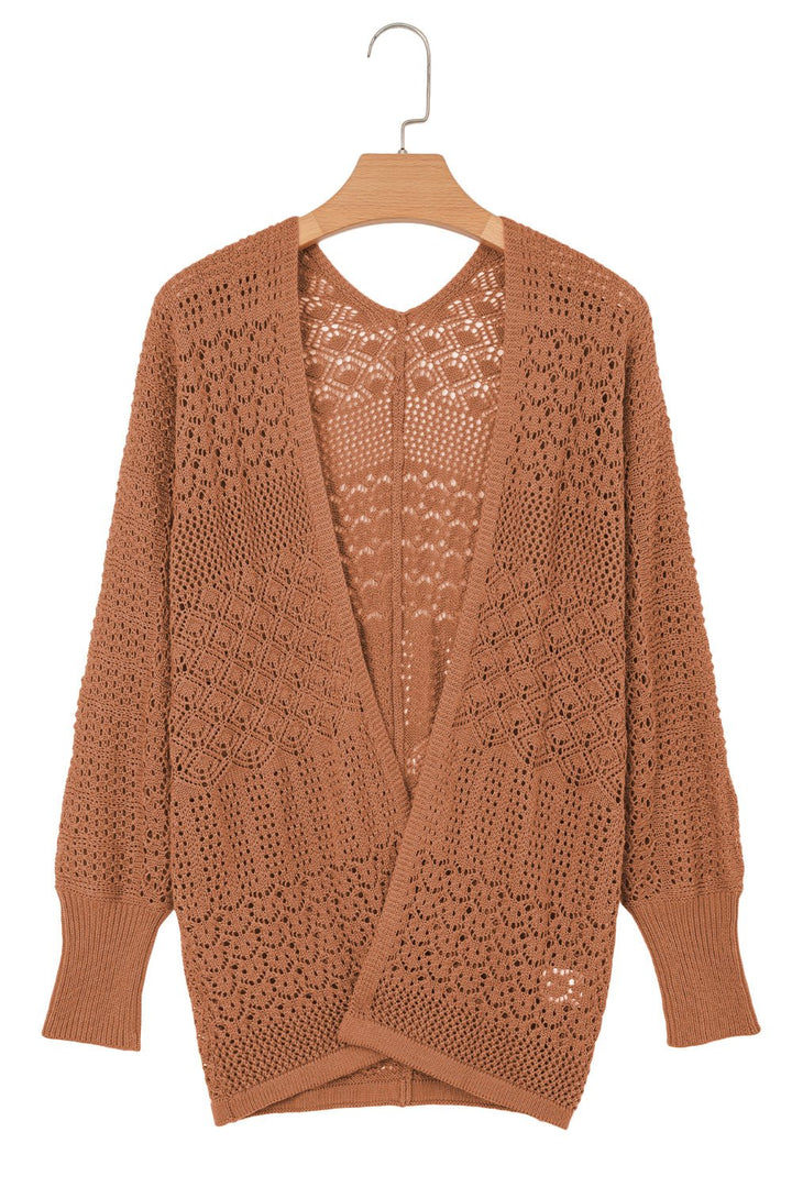 Gypsy Breeze Lightweight Cardigan - Trendy Tops/Cardigans in Redwood Burl for Women | The802Gypsy