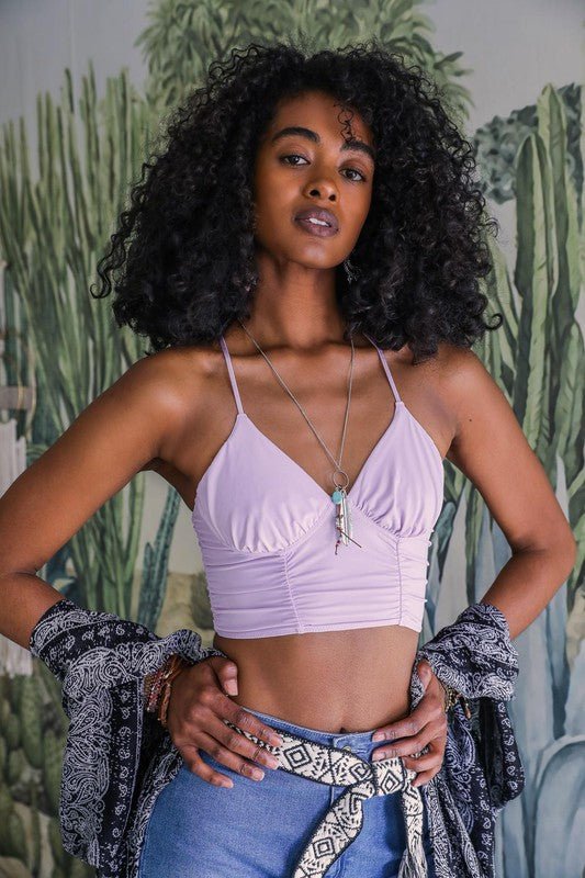 Purple Tops/Crop Tops with S