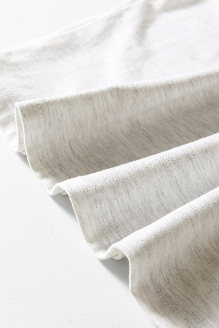 Oatmeal Puff Sleeve Peasant Top - Trendy Tops/Long Sleeve Tops in Oatmeal for Women | The802Gypsy