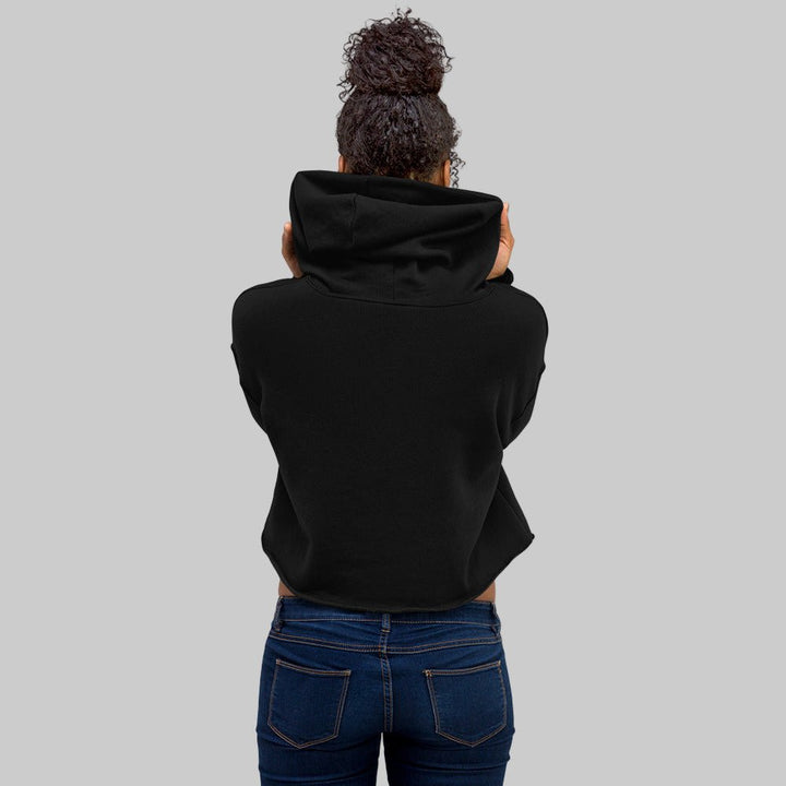 Live Like A Gypsy Cropped Hoodie - Trendy Tops/Sweatshirts & Hoodies in Black for Women | The802Gypsy