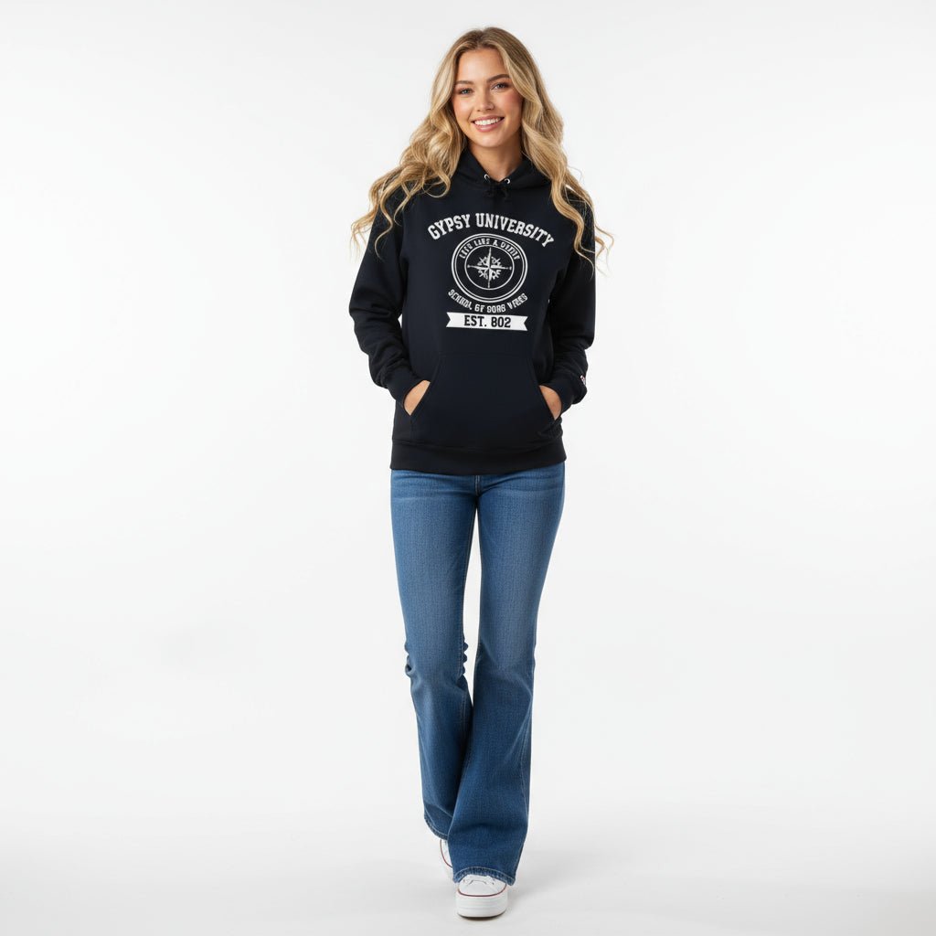 Gypsy University Champion Hoodie - Trendy Tops/Sweatshirts & Hoodies in S for Women | The802Gypsy