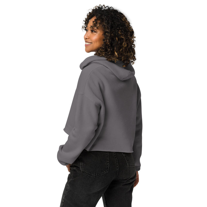 Live Like A Gypsy Cropped Hoodie - Trendy Tops/Sweatshirts & Hoodies in Storm for Women | The802Gypsy