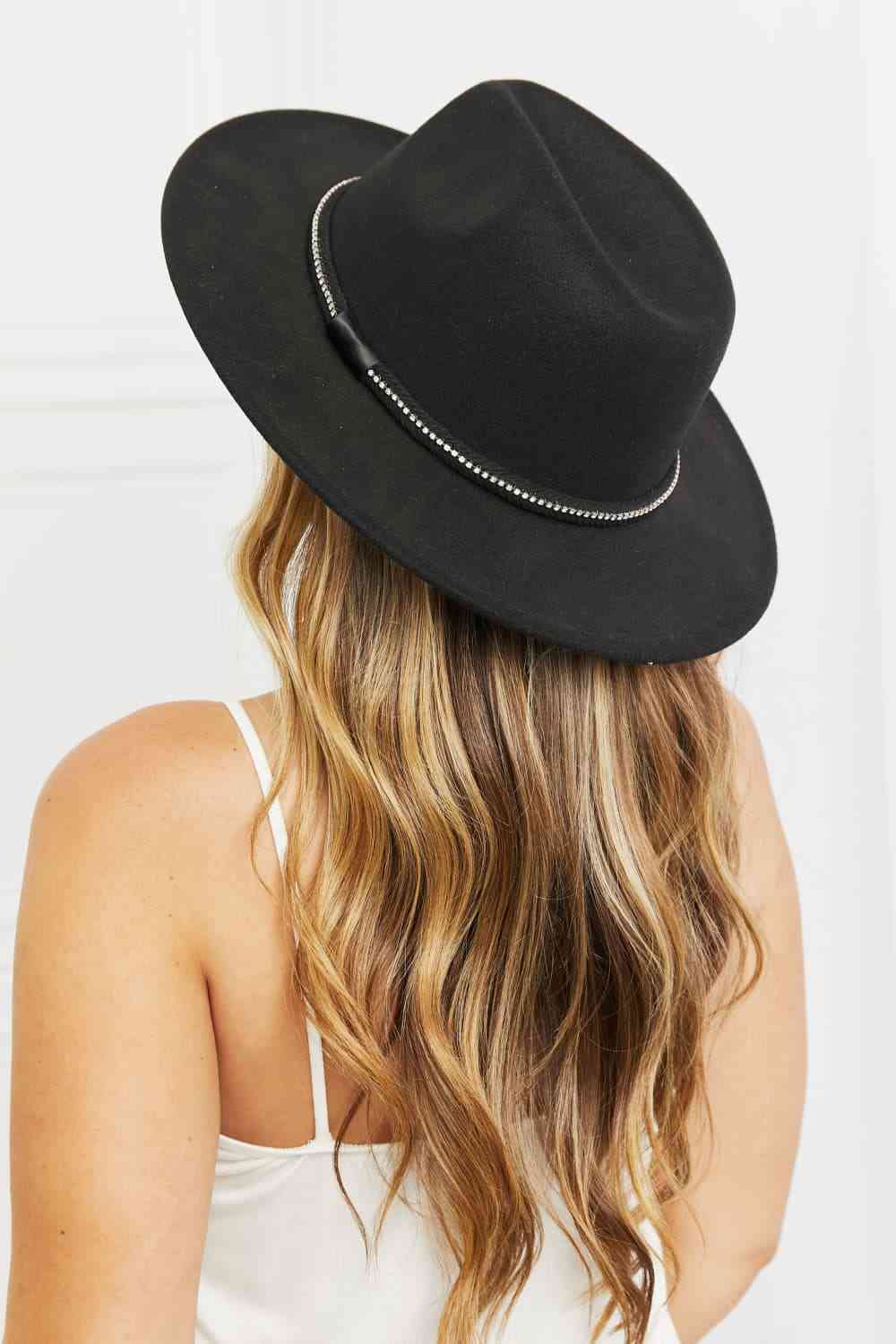 Trendsi Accessories Black / One Size Gypsy Fame Bring It Back Fedora Hat