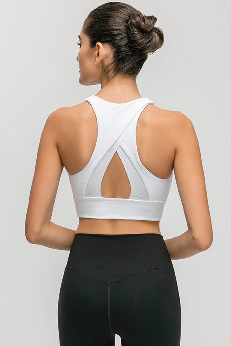 Trendsi Activewear/sports bra GYPSY-Millennia Halter Keyhole Sports Bra