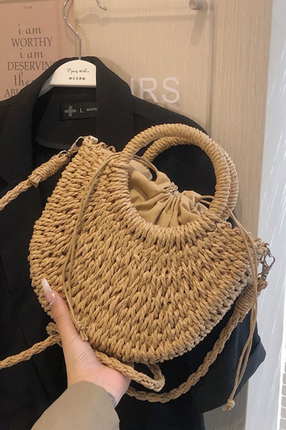 Trendsi bags Adored Crochet Crossbody Bag
