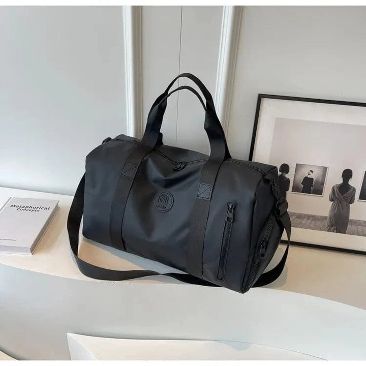 Trendsi Black / One Size Oxford Cloth Travel Bag