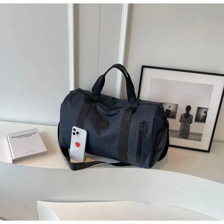 Trendsi Dark Navy / One Size Oxford Cloth Travel Bag
