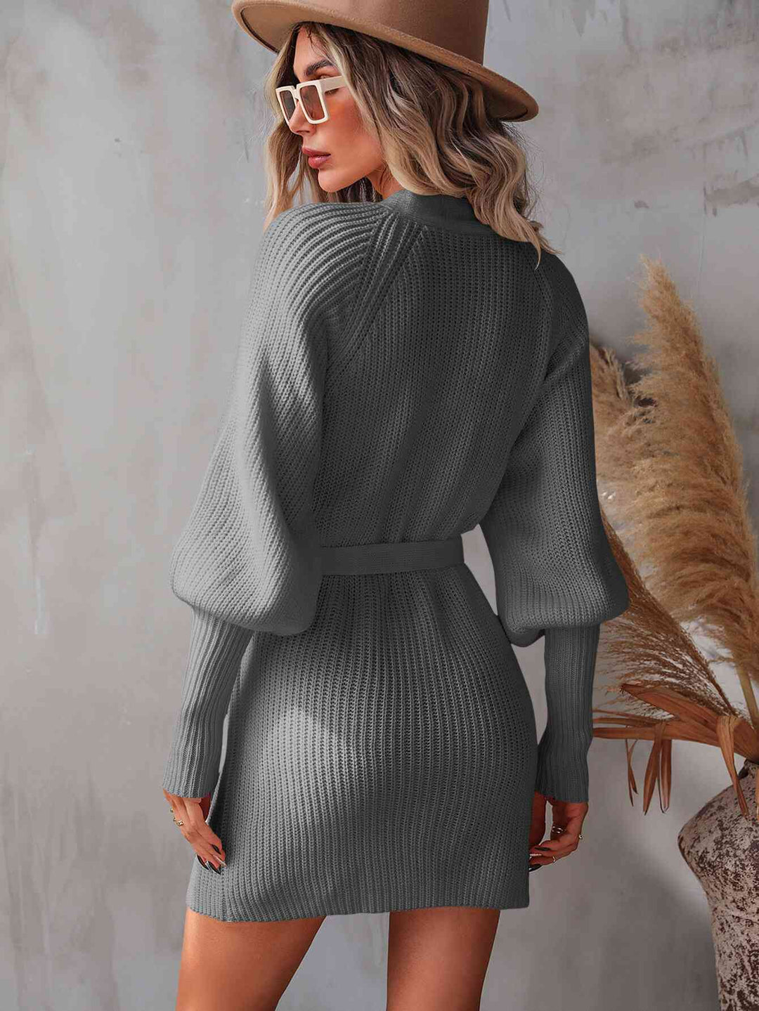 Trendsi dress Gypsy Winni Wrap Sweater Dress