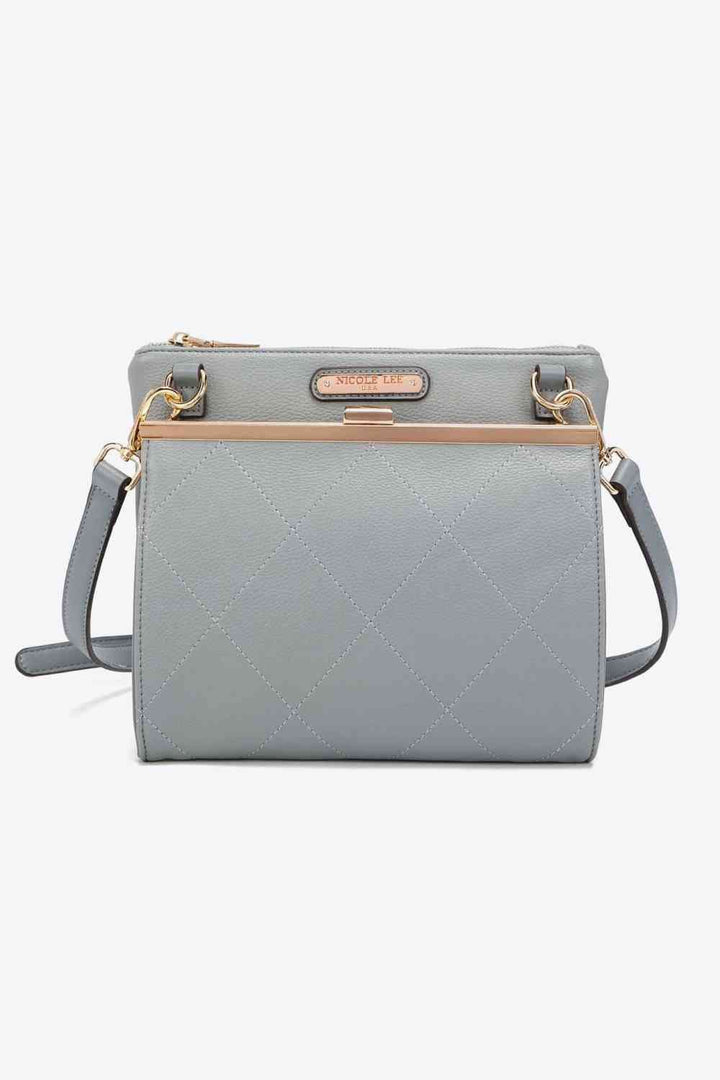 Trendsi Handbags, Wallets & Cases Gray Dawn / One Size GYPSY-Nicole Lee USA All Day, Everyday Handbag