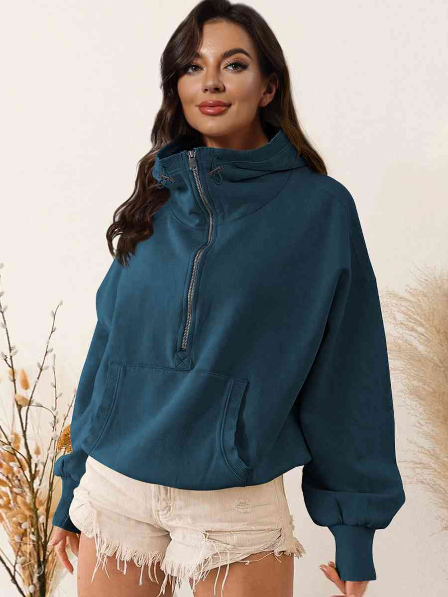 Trendsi hoodie French Blue / S Gypsy Keeper Zip-Up Hoodie