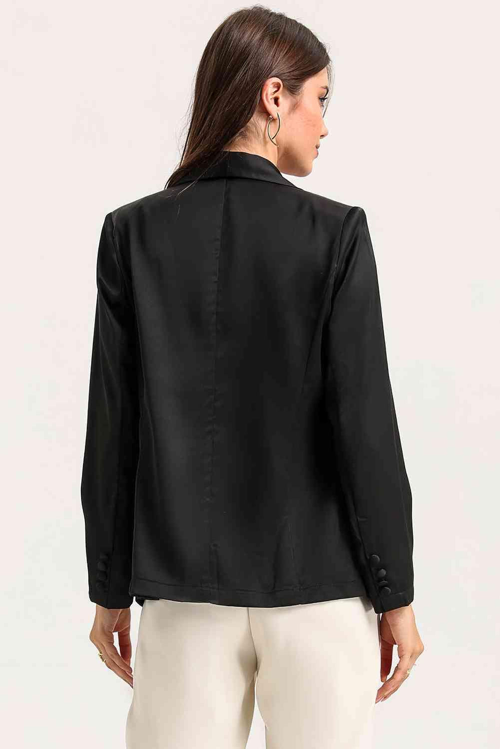 Trendsi Jacket Gypsy Long Sleeve Shawl Collar Blazer