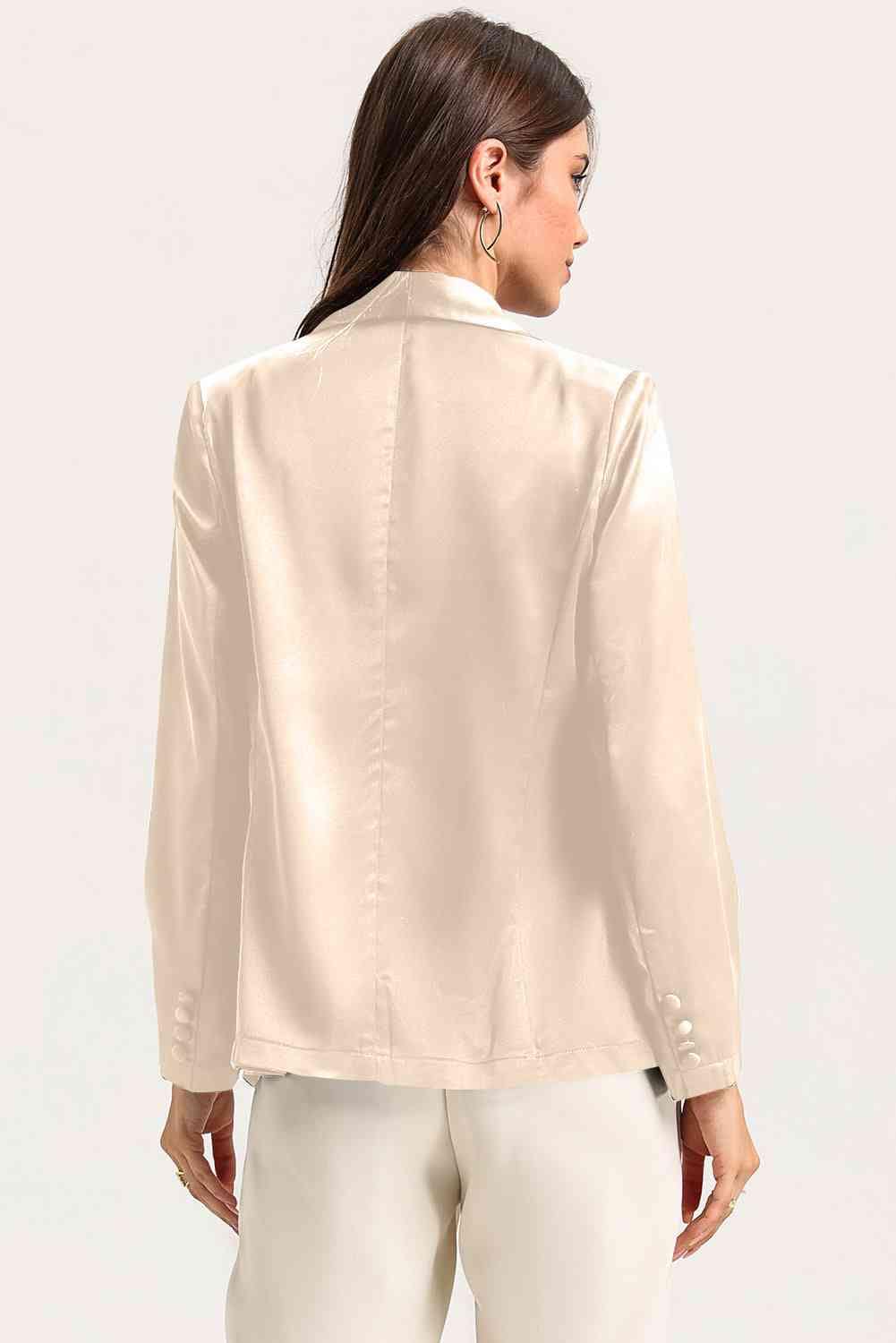 Trendsi Jacket Gypsy Long Sleeve Shawl Collar Blazer