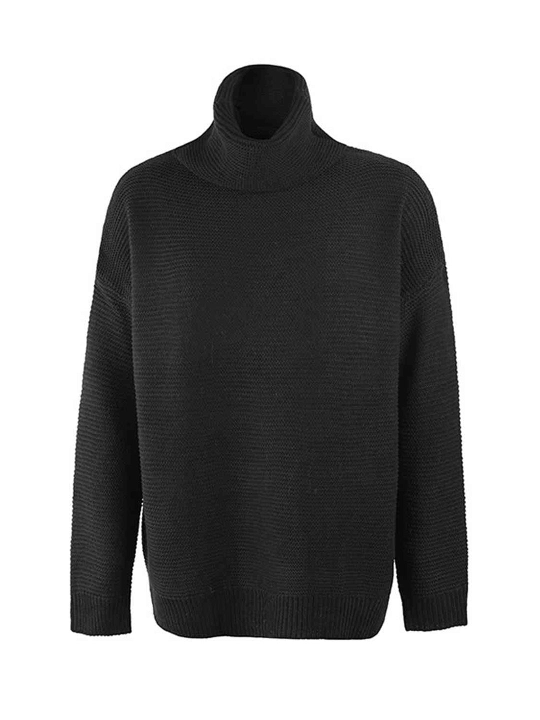 Trendsi sweater Gypsy Claudia Turtleneck Dropped Shoulder Sweater