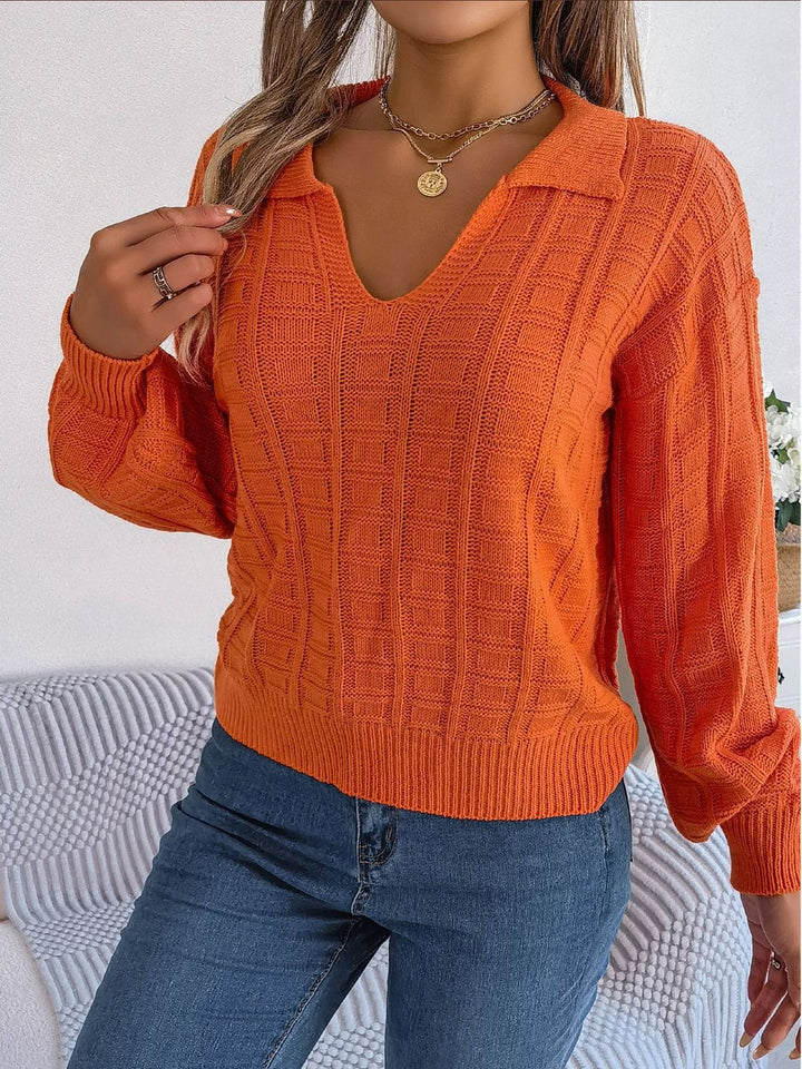 Trendsi sweater Gypsy Dorin Drop Shoulder Sweater