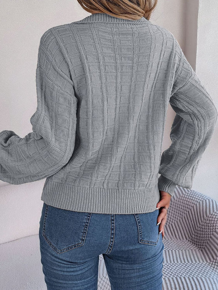 Trendsi sweater Gypsy Dorin Drop Shoulder Sweater