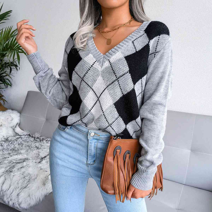 Trendsi sweater Gypsy Jillian V-Neck Sweater