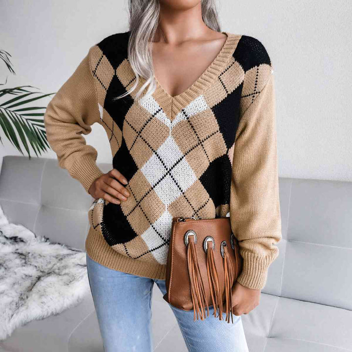 Trendsi sweater Gypsy Jillian V-Neck Sweater