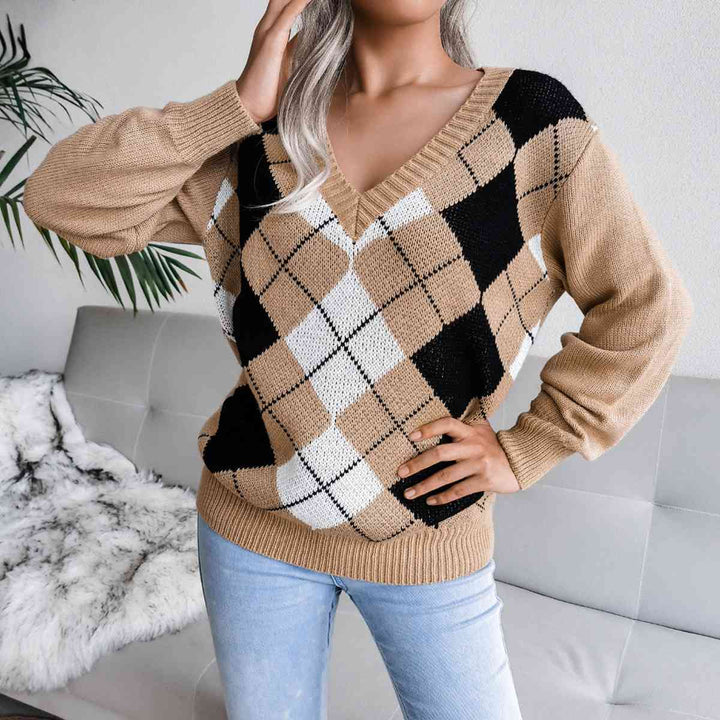 Trendsi sweater Gypsy Jillian V-Neck Sweater