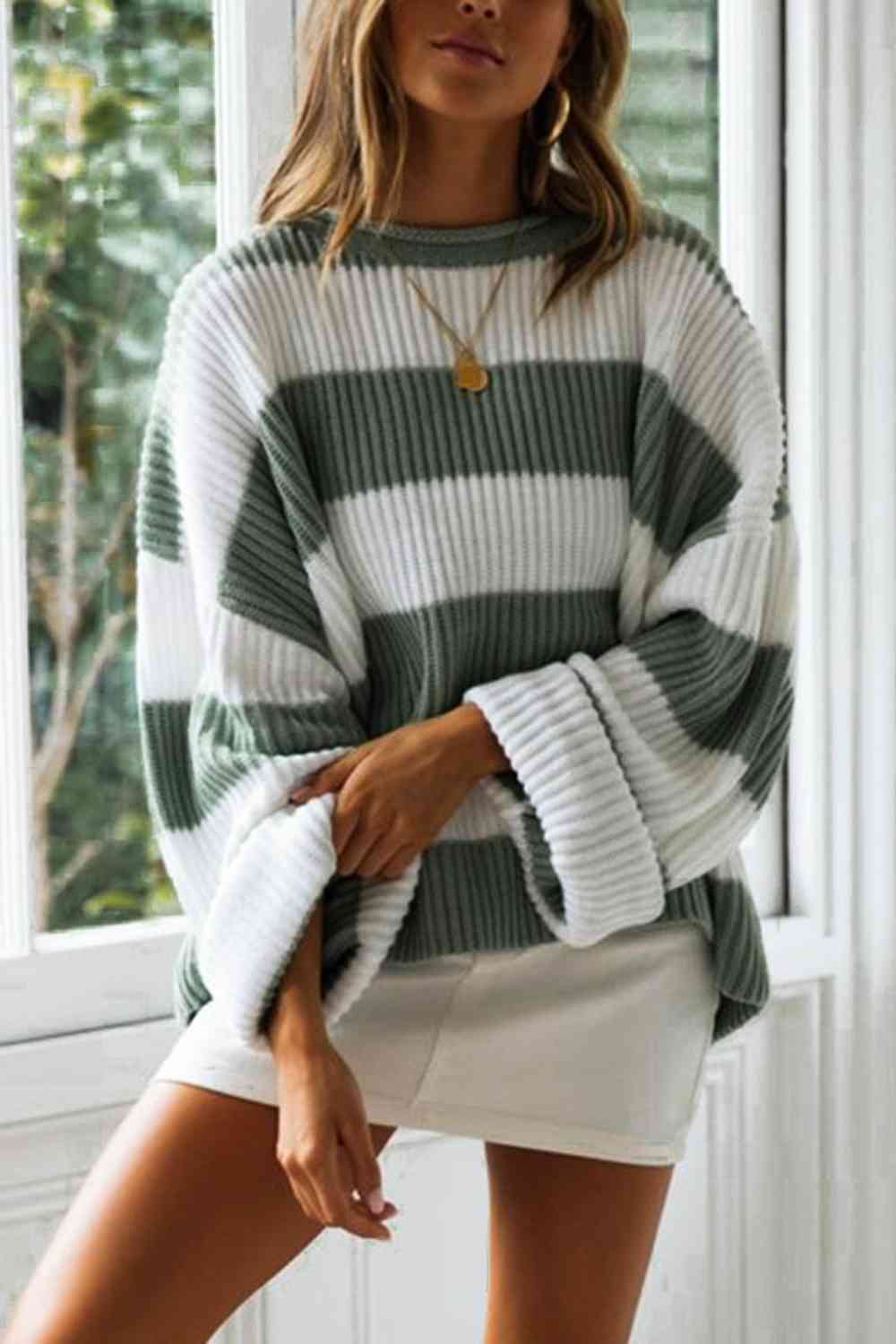 Trendsi sweater Gypsy Tarah Striped Sweater